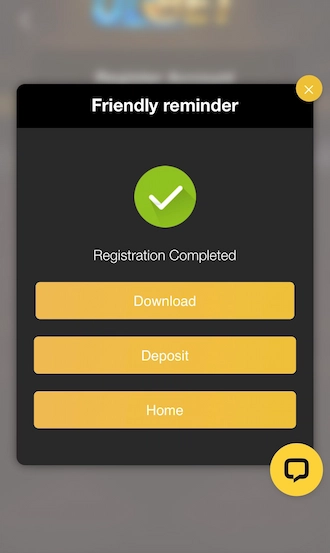 Step 4: Complete registration